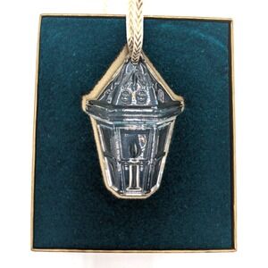 WATERFORD Crystal 1997 Sixth Edition Memories Ornament Collection Candle/Lantern